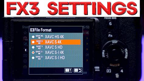 Additionally, you can customize your color preferences using 3D Look Up Table (LUT) or configure. . Slog3 settings fx3